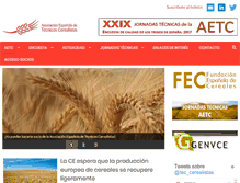 Tablet Screenshot of aetc.es
